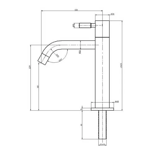 316 Stainless Steel Faucet | Stainless Steel Basin Faucet - ABLinox